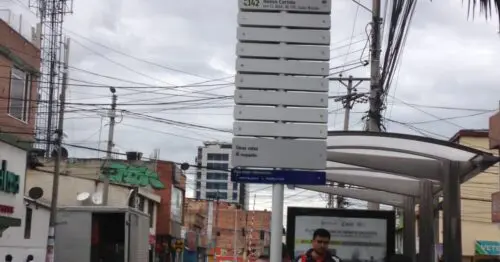 PARADERO SITP BARRIO SAN CRISTOBAL NORTE  272A01